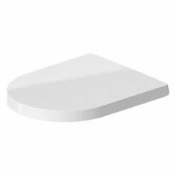 Duravit ME by Stark Compact Standard Toilet Seat - White Alpin - 0020110000
