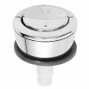 Wirquin Jollyflush Dual Flush Chrome Push Button -TOILET ACCESSORIES shop 10717795 P