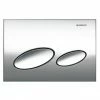 Geberit Kappa 20 Matt Chrome Flush Plate for UP200 Cistern - 115.228.46.1 -TOILET ACCESSORIES shop 115.228.46.1 460