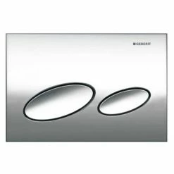 Geberit Kappa 20 Matt Chrome Flush Plate for UP200 Cistern - 115.228.46.1