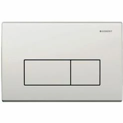 Geberit Kappa50 White Flush Plate for UP200 Cistern