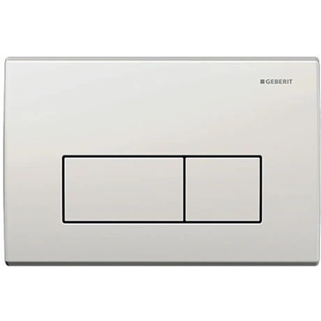 Geberit Kappa50 White Flush Plate for UP200 Cistern 3 Geberit Kappa50 White Flush Plate for UP200 Cistern