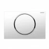 Geberit Sigma 10 White + Chrome Flush Plate for UP320/UP720 Cistern - 115.758.KJ.5