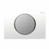 Geberit Sigma 10 White + Matt Chrome Flush Plate for UP320/UP720 Cistern - 115.758.KL.5 -TOILET ACCESSORIES shop 115.758.KL .5 460