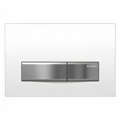 Geberit Sigma 50 White Flush Plate for UP320 Cistern - 115.788.11.5