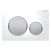 Geberit Sigma 20 White + Matt Chrome Flush Plate for UP320/UP720 Cistern - 115.882.KL.1 -TOILET ACCESSORIES shop 115.882.KL .1 460
