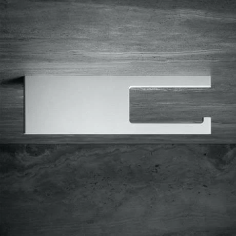 Keuco Edition 400 Toilet Roll Holder with Shelf 4 Keuco Edition 400 Toilet Roll Holder with Shelf - Image 2