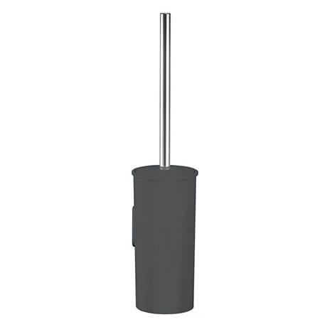 Keuco Moll Wall Mounted Toilet Brush & Holder - Anthracite 3 Keuco Moll Wall Mounted Toilet Brush & Holder - Anthracite