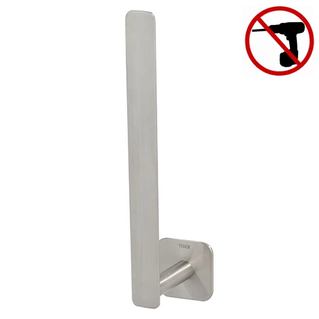 Tiger Colar Spare Toilet Roll Holder - Brushed Stainless Steel -TOILET ACCESSORIES shop 1312930946 P
