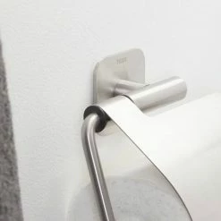 Tiger Colar Toilet Paper Holder with Cover - Brushed Stainless Steel -TOILET ACCESSORIES shop 1314130946 D2 460