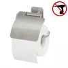 Tiger Colar Toilet Paper Holder with Cover - Brushed Stainless Steel -TOILET ACCESSORIES shop 1314130946 P