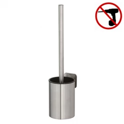Tiger Colar Toilet Brush & Holder - Brushed Stainless Steel