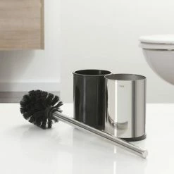 Tiger Colar Freestanding Toilet Brush & Holder - Polished Stainless Steel -TOILET ACCESSORIES shop 1314930346 D2 460