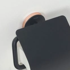 Tiger Urban Toilet Roll Holder with Cover - Black 12 Tiger Urban Toilet Roll Holder with Cover - Black -TOILET ACCESSORIES shop 1316630746 D4 460