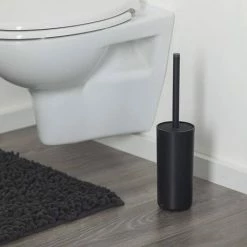 Tiger Urban Freestanding Toilet Brush & Holder - Black -TOILET ACCESSORIES shop 1317430746 D4 460