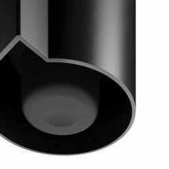 Keuco Plan Wall Mounted Toilet Brush & Holder - Black -TOILET ACCESSORIES shop 14972370200 D2 460