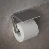 Keuco Plan Toilet Roll Holder with Shelf - Chrome 2 Keuco Plan Toilet Roll Holder with Shelf - Chrome -TOILET ACCESSORIES shop 14973010000 P