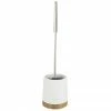 Wenko Bamboo Ceramic Toilet Brush & Holder - 17676100 2 Wenko Bamboo Ceramic Toilet Brush & Holder - 17676100 -TOILET ACCESSORIES shop 17676100 p