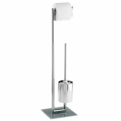 Wenko Style Standing WC Set - Chrome - 17773100