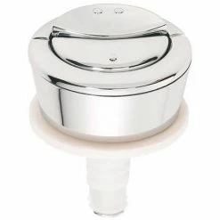 Wirquin Dual Flush Chrome Toilet Push Button