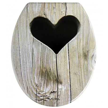 Wenko Cabin Duroplast Toilet Seat - 19652100 2 Wenko Cabin Duroplast Toilet Seat - 19652100