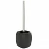 Wenko Faro Ceramic Toilet Brush & Holder - Black - 20024100 2 Wenko Faro Ceramic Toilet Brush & Holder - Black - 20024100 -TOILET ACCESSORIES shop 20024100 p