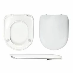 Wirquin Maestro Lock+ Toilet Seat with Soft Close Metal Hinges -TOILET ACCESSORIES shop 20120360 D1 460