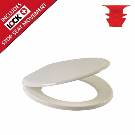 Wirquin Flamenco Lock+ Toilet Seat with Stainless Steel Hinges 3 Wirquin Flamenco Lock+ Toilet Seat with Stainless Steel Hinges