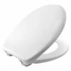 Bemis Venezia Soft Close Toilet Seat with Adjustable Chrome Hinges - 2082CLT000 1 Bemis Venezia Soft Close Toilet Seat with Adjustable Chrome Hinges - 2082CLT000 -TOILET ACCESSORIES shop 2082CLT000 P