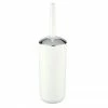 Wenko Brasil White Toilet Brush & Holder - 21205100 -TOILET ACCESSORIES shop 21205100 P