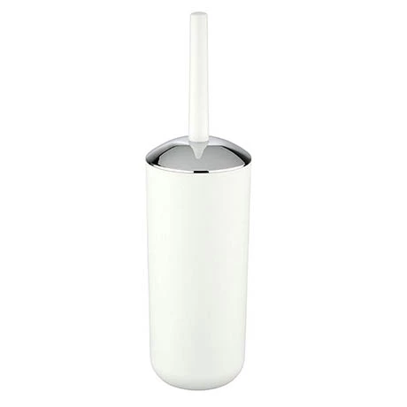 Wenko Brasil White Toilet Brush & Holder - 21205100 3 Wenko Brasil White Toilet Brush & Holder - 21205100