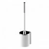 AKW Onyx White Toilet Brush and Holder -TOILET ACCESSORIES shop 23684 P