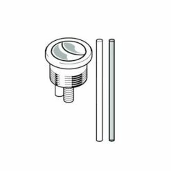 Geberit Dual Flush Button with Rods - 261.200.00.1 -TOILET ACCESSORIES shop 261 200 00 1 n d 375