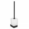 JTP Hix Matt Black Toilet Brush & Holder 1 JTP Hix Matt Black Toilet Brush & Holder -TOILET ACCESSORIES shop 38165MB P