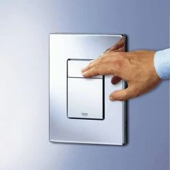 Grohe Skate Cosmopolitan WC Wall Flush Plate - 38732000 -TOILET ACCESSORIES shop 38732000 D2 460