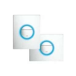 Grohe Nova Cosmopolitan Light Flush Plate - 38809000 -TOILET ACCESSORIES shop 38809000 D2 460
