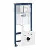 Grohe Rapid SL Fresh 1.13m 4 in 1 Set Low Noise Support Frame for Wall Hung WC - 38827000 -TOILET ACCESSORIES shop 38827000 PN