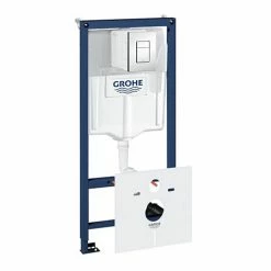 Grohe Rapid SL Fresh 1.13m 4 in 1 Set Low Noise Support Frame for Wall Hung WC - 38827000