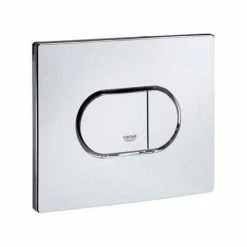 Grohe Arena Cosmopolitan WC Wall Flush Plate - Chrome - 38858000 -TOILET ACCESSORIES shop 38858000 D2 460