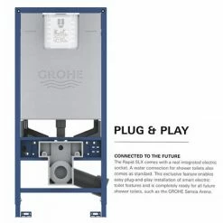 Grohe Rapid SLX 1.13m Support Frame for Rimless WC & Sensia - 39598000 -TOILET ACCESSORIES shop 39598000 D3 460