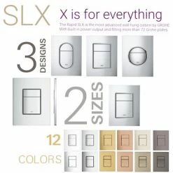 Grohe Rapid SLX 1.13m Support Frame for Rimless WC & Sensia - 39598000 -TOILET ACCESSORIES shop 39598000 D4 460