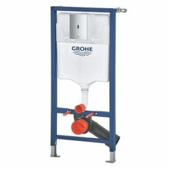 Grohe Solido 3 in 1 Set Support Frame for Wall Hung WC with Tectron Bau E - 39883000 -TOILET ACCESSORIES shop 39883000 D3 460