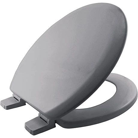 Bemis Chicago STA-TITE Toilet Seat - Whisper Grey - 5000ART492 3 Bemis Chicago STA-TITE Toilet Seat - Whisper Grey - 5000ART492