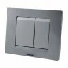 Wirquin Essential Dual Flush Plate - Matt Chrome 1 Wirquin Essential Dual Flush Plate - Matt Chrome -TOILET ACCESSORIES shop 55720349 P