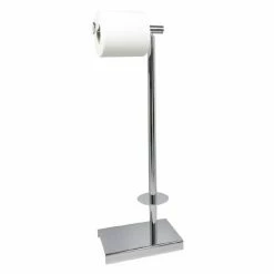 Miller - Classic Freestanding Toilet & Spare Roll Holder - 5656CH