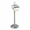 Miller - Classic Freestanding Toilet Roll Holder with Lid - 5658CH -TOILET ACCESSORIES shop 5658CH P