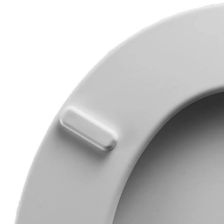Bemis - 5900AR Shell Design Toilet Seat - White - 5900AR000 5 Bemis - 5900AR Shell Design Toilet Seat - White - 5900AR000 - Image 3