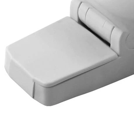 Bemis - 5900AR Shell Design Toilet Seat - White - 5900AR000 6 Bemis - 5900AR Shell Design Toilet Seat - White - 5900AR000 - Image 4