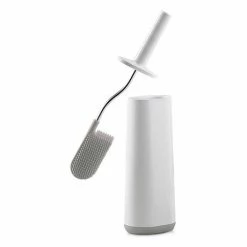 Joseph Joseph Flex Smart Toilet Brush & Holder - White/Grey - 70515
