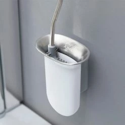 Joseph Joseph Flex Steel Wall Mounted Toilet Brush & Holder - 70528 -TOILET ACCESSORIES shop 70528 D1 460